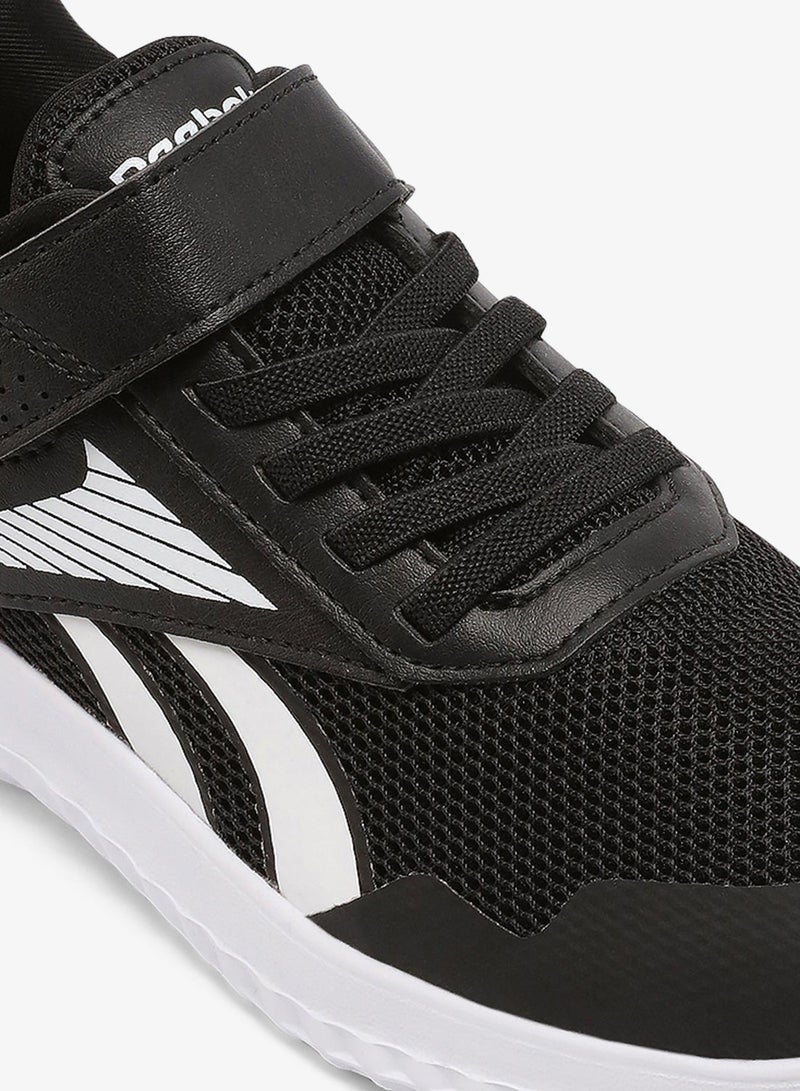 ريبوك سنيكرز حذاء راش رانر 5 للأطفال برباط مطاطي وحزام علوي - Image 4